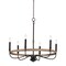 Maxim Lighting Franklin 6-Light Chandelier 14446DWBK - alternate 1